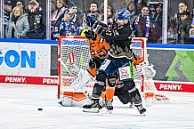 Eishockey, Herren, Penny DEL, 52. Spieltag, Saison 2023-2024, Straubing Tigers - Grizzlys Wolfsburg,08.03.2024