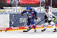 Eishockey, Herren, DEL, Saison 2020-2021, Playoff Viertelfinale Spiel 3, Adler Mannheim - Straubing Tigers, 24.04.2021