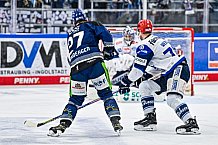 Eishockey, Herren, Penny DEL, Playoffs, Viertelfinale, Spiel 1, Saison 2023-2024, Straubing Tigers - Schwenninger Wild Wings,16.03.2024