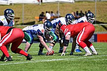 American Football, Herren, Shark Water GFL, Saison 2022, Straubing Spiders -  Mecenaries Marburg, 02.07.2022
