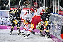 Herren, Eishockey, Oberliga-Süd, Saison 2022-2023, DEB, Deggendorfer SC - EV Herne Miners, Playoff, Viertelfinale, Spiel 4, 04.04.2023