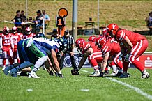 American Football, Herren, Shark Water GFL, Saison 2022, Straubing Spiders -  Mecenaries Marburg, 02.07.2022