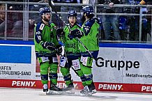 Eishockey, Herren, Penny DEL, DEL, Saison 2022-2023, Hauptrunde, Straubing Tigers - Bietigheim Steelers, 53. Spieltag, 16.02.2023
