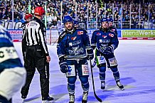 Eishockey, Herren, Penny DEL, Playoffs, Viertelfinale, Spiel 7, Saison 2023-2024, Straubing Tigers - Schwenninger Wild Wings,30.03.2024