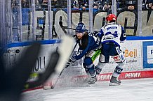 Eishockey, Herren, Penny DEL, Playoffs, Viertelfinale, Spiel 7, Saison 2023-2024, Straubing Tigers - Schwenninger Wild Wings,30.03.2024