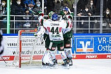 Eishockey, Herren, DEL, Saison 2021-2022, 25. Spieltag, Straubing Tigers - Augsburger Panther,  20.02.2022