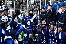 Eishockey, Herren, DEL, Saison 2021-2022, Playoff, Viertelfinale, Spiel 1, Straubing Tigers - Adler Mannheim, 10.04.2022