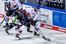 Eishockey, Herren, DEL, Saison 2020-2021, Playoff Viertelfinale Spiel 2, Straubing Tigers - Adler Mannheim, 22.04.2021