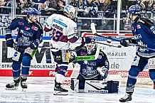 Eishockey, Herren, Penny DEL, Playoffs, Halbfinale, Spiel 4, Saison 2023-2024, Straubing Tigers - Eisbären Berlin, n07.04.2024