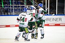 Eishockey, Herren, DEL, Saison 2021-2022, 25. Spieltag, Straubing Tigers - Augsburger Panther,  20.02.2022