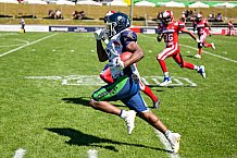 American Football, Herren, Shark Water GFL, Saison 2022, Straubing Spiders -  Mecenaries Marburg, 02.07.2022