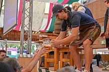 Eishockey, Herren, DEL, Penny DEL, Saison 2023-2024, Straubing Tigers, Mannschaftsvorstellung im Weckmannszelt,12.08.2023