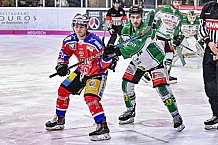 Herren, Eishockey, Oberliga-Süd, Saison 2022-2023, DEB, Deggendorfer SC - Höchstadt Alligators, 35. Spieltag,  08.01.2023