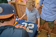 Eishockey, Herren, DEL, Penny DEL, Saison 2023-2024, Straubing Tigers, Mannschaftsvorstellung im Weckmannszelt,12.08.2023