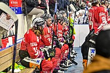Herren, Eishockey, Oberliga-Süd, Saison 2021-2022, Playoffs, Spiel 3, Deggendorfer SC - EC Hannover Indians,  24.03.2022