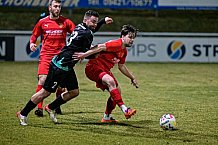 Fußball, Herren, Landesliga Mitte, VfB Straubing - 1. FC Bad Kötzting, 22.. Spieltag, Saison 2022-2023, 03.03.2023
