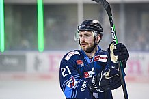 Eishockey, Herren, DEL, Saison 2021-2022, Playoff, Viertelfinale, Spiel 3, Straubing Tigers - Adler Mannheim, 14.04.2022
