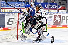 Eishockey, Herren, DEL, Saison 2020-2021, Playoff Viertelfinale Spiel 3, Adler Mannheim - Straubing Tigers, 24.04.2021
