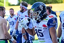 American Football, Herren, Shark Water GFL, Saison 2022, Straubing Spiders -  Mecenaries Marburg, 02.07.2022