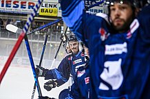 Eishockey, Herren, DEL, Saison 2021-2022, Playoff, Viertelfinale, Spiel 3, Straubing Tigers - Adler Mannheim, 14.04.2022