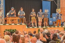 Eishockey, Herren, DEL, Penny DEL, Saison 2023-2024, Straubing Tigers, Mannschaftsvorstellung im Weckmannszelt,12.08.2023