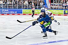 Eishockey, Herren, Penny DEL, Playoffs, Halbfinale, Spiel 4, Saison 2023-2024, Straubing Tigers - Eisbären Berlin, n07.04.2024