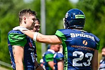 American Football, Herren, Shark Water GFL, Saison 2022, Straubing Spiders -  Unicorns Schwäbisch Hall, 10.06.2022