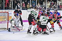 Herren, Eishockey, Oberliga-Süd, Saison 2022-2023, DEB, Deggendorfer SC - Starbulls Rosenheim, 37. Spieltag,  15.01.2023