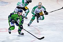 Eishockey, Herren, Penny DEL, DEL, Saison 2022-2023, Hauptrunde, Straubing Tigers - Bietigheim Steelers, 53. Spieltag, 16.02.2023