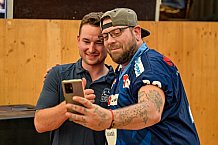Eishockey, Herren, DEL, Saison 2023-2023, Straubing Tigers, Teampräsentation, Weckmannszelt, Gäubodenvolksfest, 12.08.2022