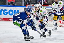 Eishockey, Herren, Penny DEL, 37. Spieltag, Saison 2023-2024, Straubing Tigers - Eisbären Berlin,12.01.2024