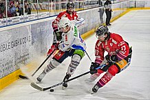 Herren, Eishockey, Oberliga-Süd, Saison 2021-2022, Playoffs, Spiel 3, Deggendorfer SC - EC Hannover Indians,  24.03.2022