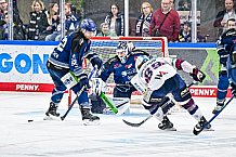 Eishockey, Herren, Penny DEL, Playoffs, Halbfinale, Spiel 4, Saison 2023-2024, Straubing Tigers - Eisbären Berlin, n07.04.2024
