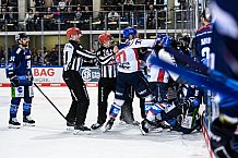 Eishockey, Herren, DEL, Saison 2021-2022, Playoff, Viertelfinale, Spiel 3, Straubing Tigers - Adler Mannheim, 14.04.2022