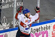 Eishockey, Herren, DEL, Saison 2020-2021, Playoff Viertelfinale Spiel 2, Straubing Tigers - Adler Mannheim, 22.04.2021