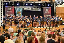 Eishockey, Herren, DEL, Saison 2023-2023, Straubing Tigers, Teampräsentation, Weckmannszelt, Gäubodenvolksfest, 12.08.2022