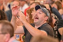 Eishockey, Herren, DEL, Penny DEL, Saison 2023-2024, Straubing Tigers, Mannschaftsvorstellung im Weckmannszelt,12.08.2023