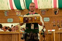 Eishockey, Herren, DEL, Saison 2023-2023, Straubing Tigers, Teampräsentation, Weckmannszelt, Gäubodenvolksfest, 12.08.2022