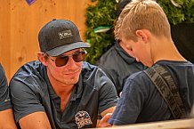 Eishockey, Herren, DEL, Penny DEL, Saison 2023-2024, Straubing Tigers, Mannschaftsvorstellung im Weckmannszelt,12.08.2023