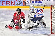 Herren, Eishockey, Oberliga-Süd, Saison 2021-2022, Playoffs, Spiel 3, Deggendorfer SC - EC Hannover Indians,  24.03.2022