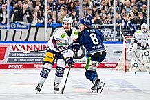 Eishockey, Herren, Penny DEL, Playoffs, Halbfinale, Spiel 4, Saison 2023-2024, Straubing Tigers - Eisbären Berlin, n07.04.2024