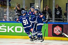 Eishockey, CHL, Champions Hockey League, 4. Spieltag, Saison 2022-2023, Gruppe F, Straubing Tigers - Färjestad BK Karlstad, 11.09.2022