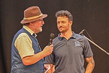 Eishockey, Herren, DEL, Penny DEL, Saison 2023-2024, Straubing Tigers, Mannschaftsvorstellung im Weckmannszelt,12.08.2023