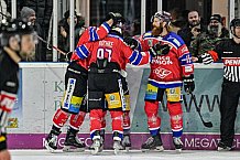 Herren, Eishockey, Oberliga-Süd, Saison 2022-2023, DEB, Deggendorfer SC - Höchstadt Alligators, 35. Spieltag,  08.01.2023