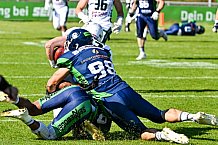 American Football, Herren, Shark Water GFL, Saison 2022, Straubing Spiders -  Unicorns Schwäbisch Hall, 10.06.2022