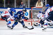 Eishockey, Herren, DEL, Saison 2021-2022, Playoff, Viertelfinale, Spiel 3, Straubing Tigers - Adler Mannheim, 14.04.2022