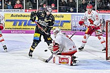 Herren, Eishockey, Oberliga-Süd, Saison 2022-2023, DEB, Deggendorfer SC - EV Herne Miners, Playoff, Viertelfinale, Spiel 4, 04.04.2023