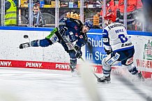 Eishockey, Herren, Penny DEL, Playoffs, Viertelfinale, Spiel 7, Saison 2023-2024, Straubing Tigers - Schwenninger Wild Wings,30.03.2024
