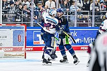 Eishockey, Herren, Penny DEL, Playoffs, Halbfinale, Spiel 4, Saison 2023-2024, Straubing Tigers - Eisbären Berlin, n07.04.2024