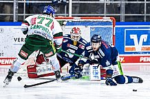 Eishockey, Herren, DEL, Saison 2021-2022, 25. Spieltag, Straubing Tigers - Augsburger Panther,  20.02.2022